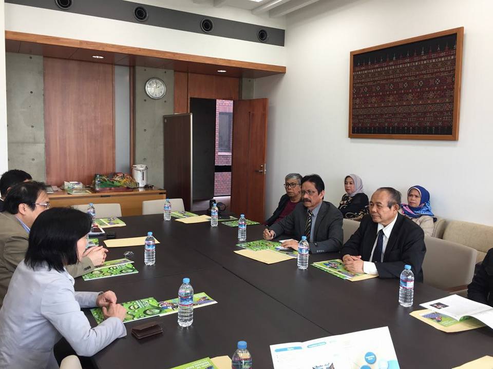 Gambar Eratkan Kerjasama Luar Negeri, Rektor Bertandang ke Jepang